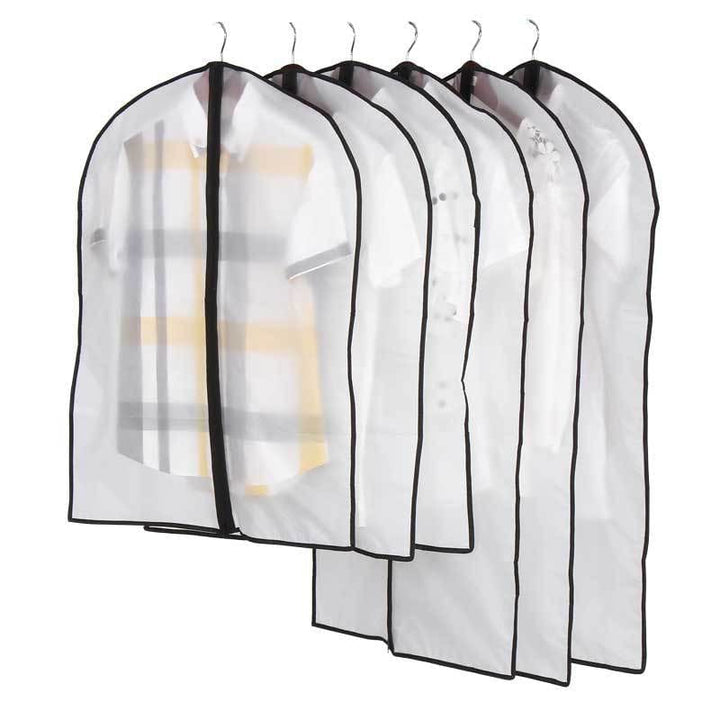 Aayat Mart 0 Easy Clothes Hanging Garment Dress Clothes Suit Coat Dust Cover Home Storage Bag Pouch Case Organizer Wardrobe Hanging Clothing